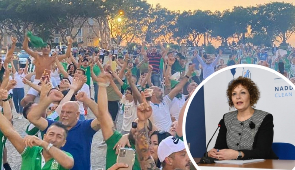 Charmaine Gauci: Floriana championship celebrations ‘worrying’ for health authorities