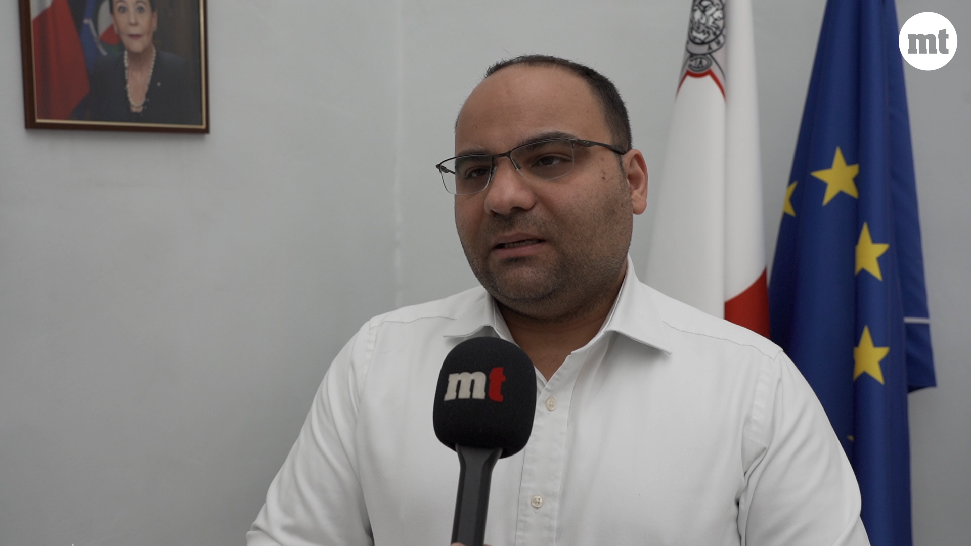 Finance Minister Clyde Caruana
