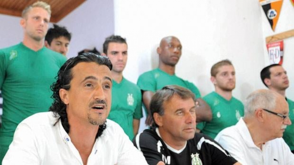 Former club president Johann Said (left) has been co-opted as a new Floriana FC committee member 