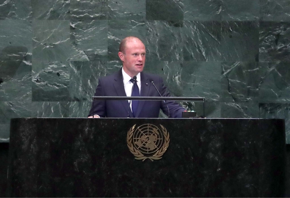 Muscat makes pitch for a digital revolution in his United Nations address