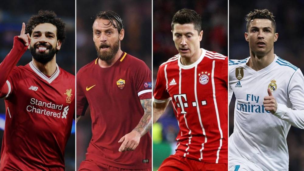 Champions League semi-final draw: Bayern Munich v Real Madrid, Liverpool v Roma