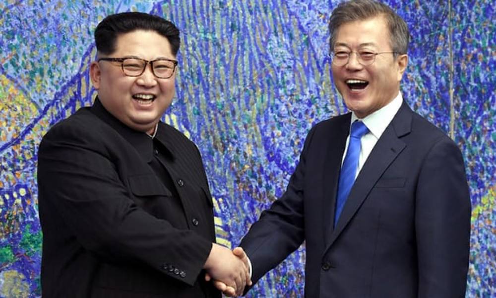 North Korea's Kim Jong-un crosses to South Korea