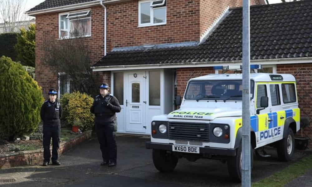 Sergei Skripal: highest amount of nerve agent found on front door of Salisbury home