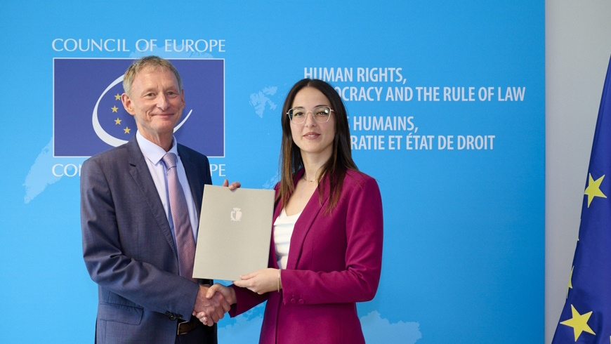 Malta finally signed the European Landscape Convention on 26 May (Photo: Council of Europe)