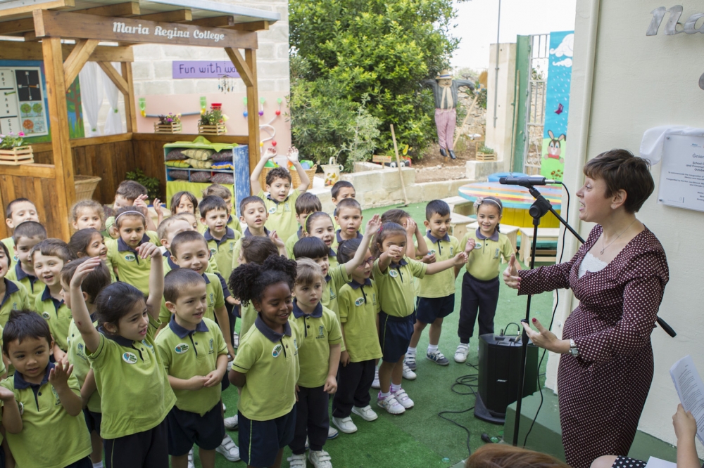HSBC Water Programme transforms kindergarten school area into ecological haven