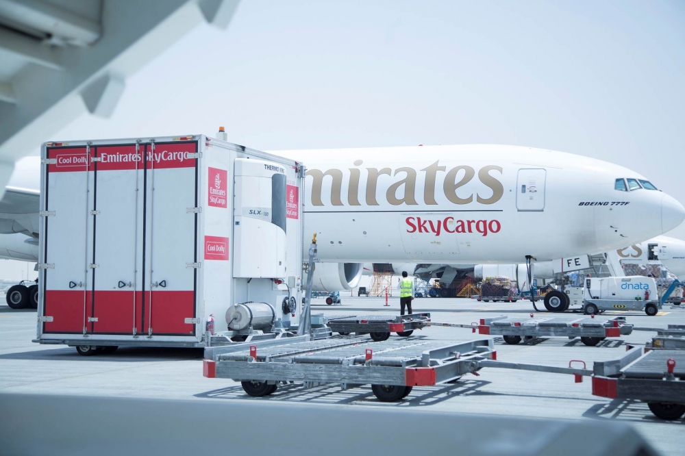 Emirates SkyCargo ships 35,000 tonnes of Cool Chain Products through its new Dubai hub