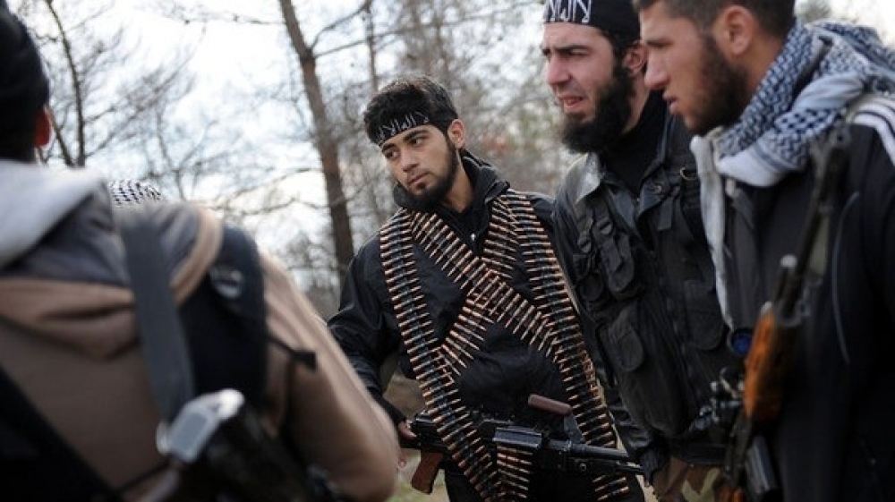 Khorasan have been described as ‘a hidden hand of Nusra Front, conducting specific assassinations’. File photo shows members of the Al Nusra Front