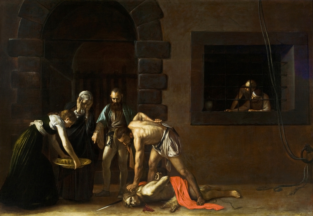 The Beheading of St John the Baptist (Caravaggio), 1608