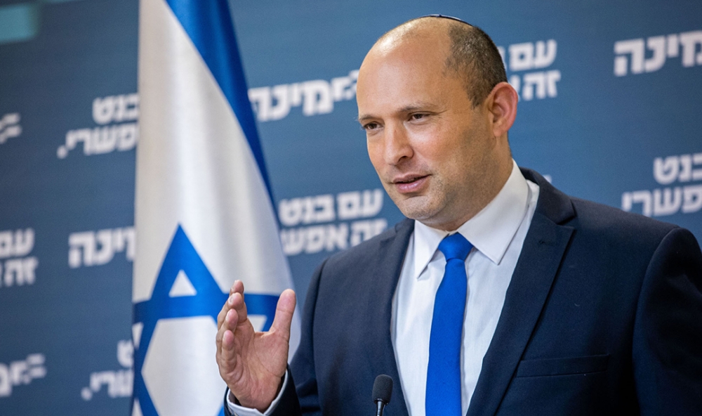 Newly elected prime minister Naftali Bennett was sworn in on Sunday