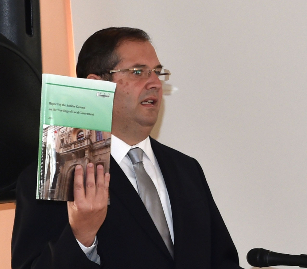 Buontempo dissatisfied with NAO report on shortcomings of local councils