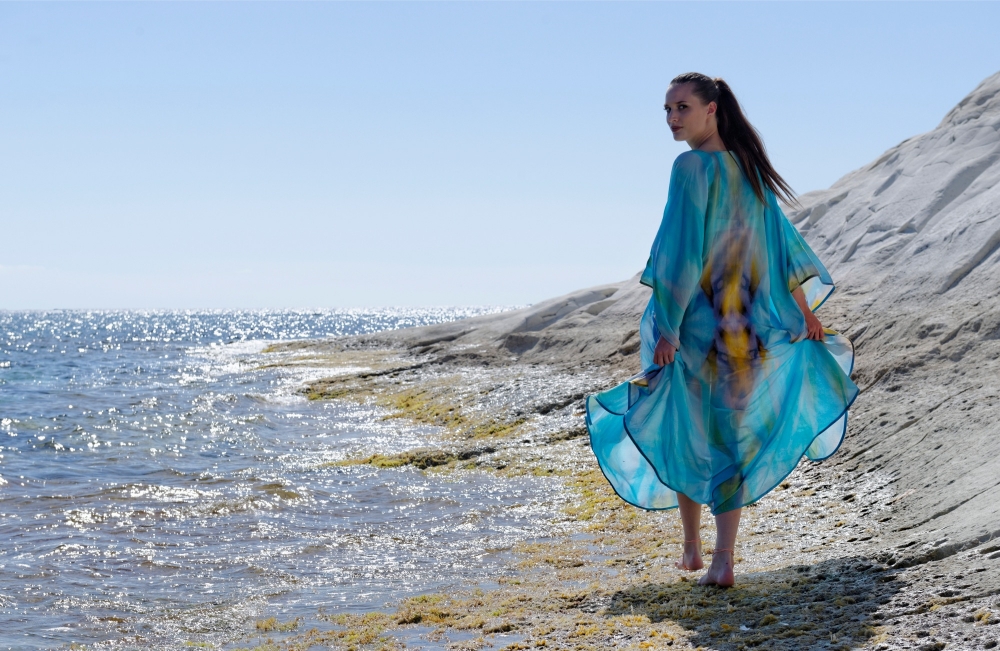 Summer kaftans by Carla Grima