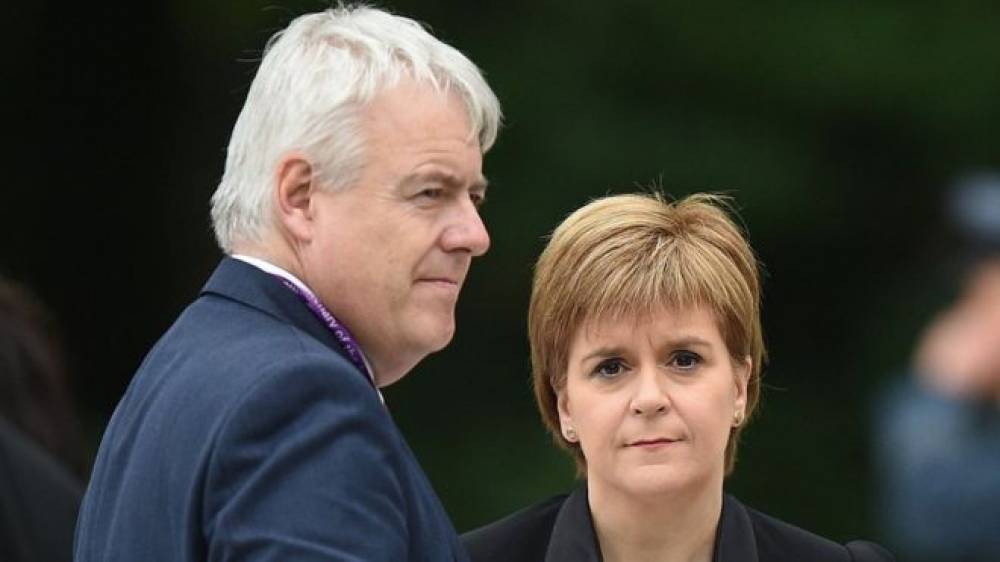 Scottish, Welsh government heads aim to stop 'blatant power grab' after Brexit