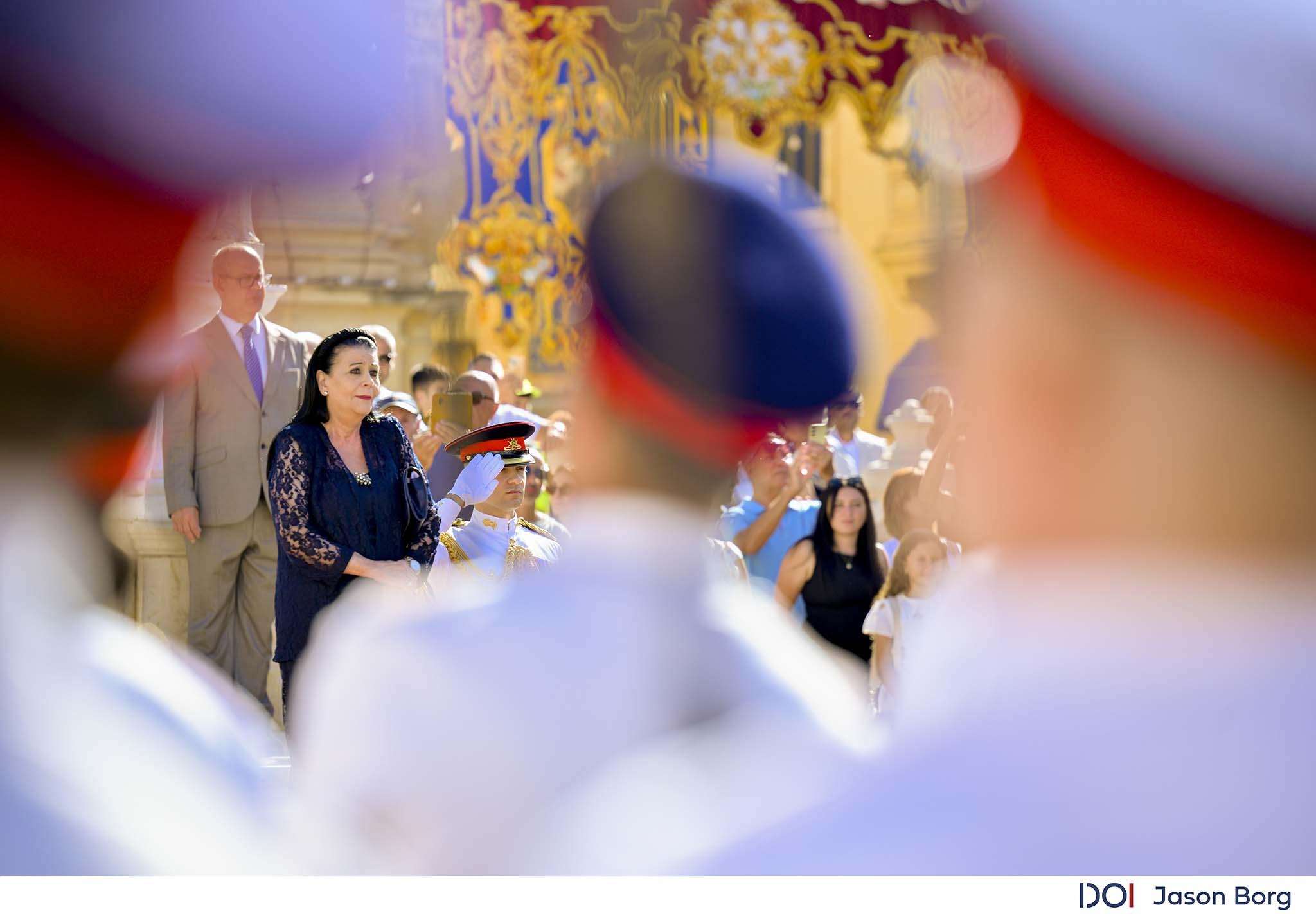 The national salute (Photo: DOI)