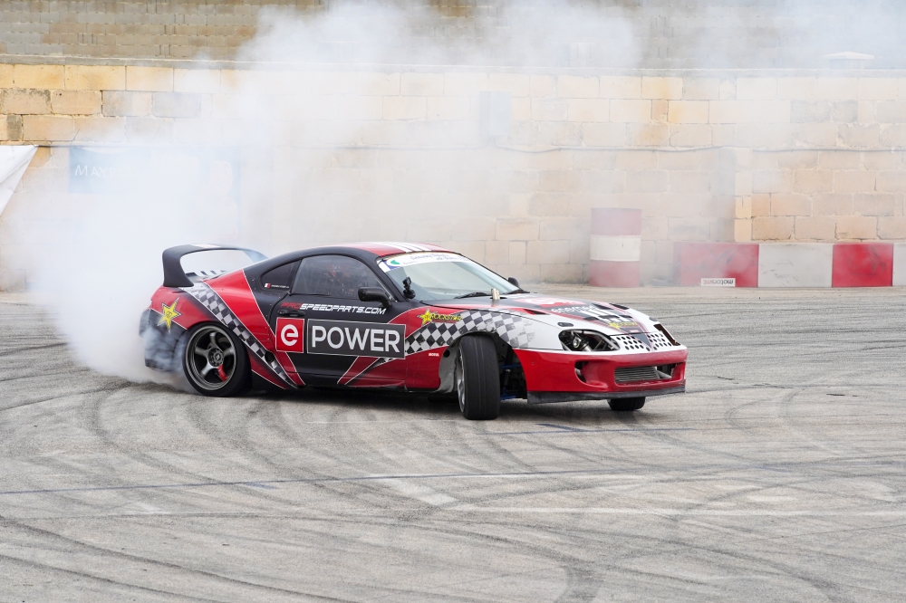 Another win for drifting champion Andrea Fabri