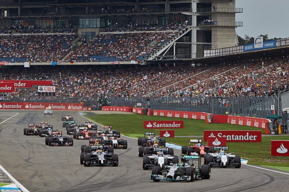 The German grand prix has been held in alternate years recently