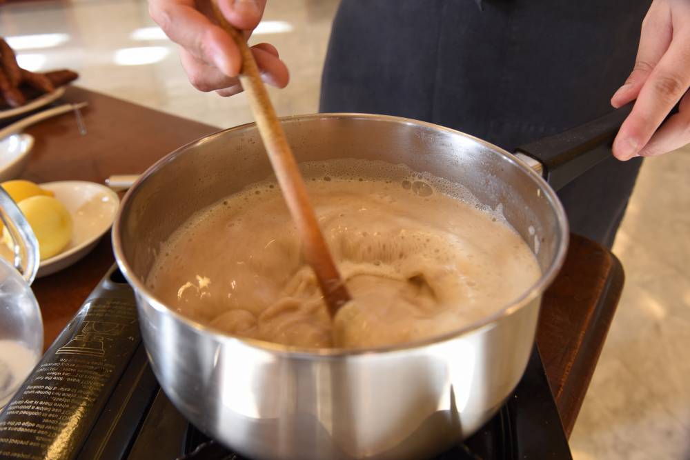 The elites of the 18th century also enjoyed some dessert. Baldacchino says ice-cream used to be enjoyed but the process was especially laborious, requiring ice to be imported, and then constant churning for the ice-cream to finally set