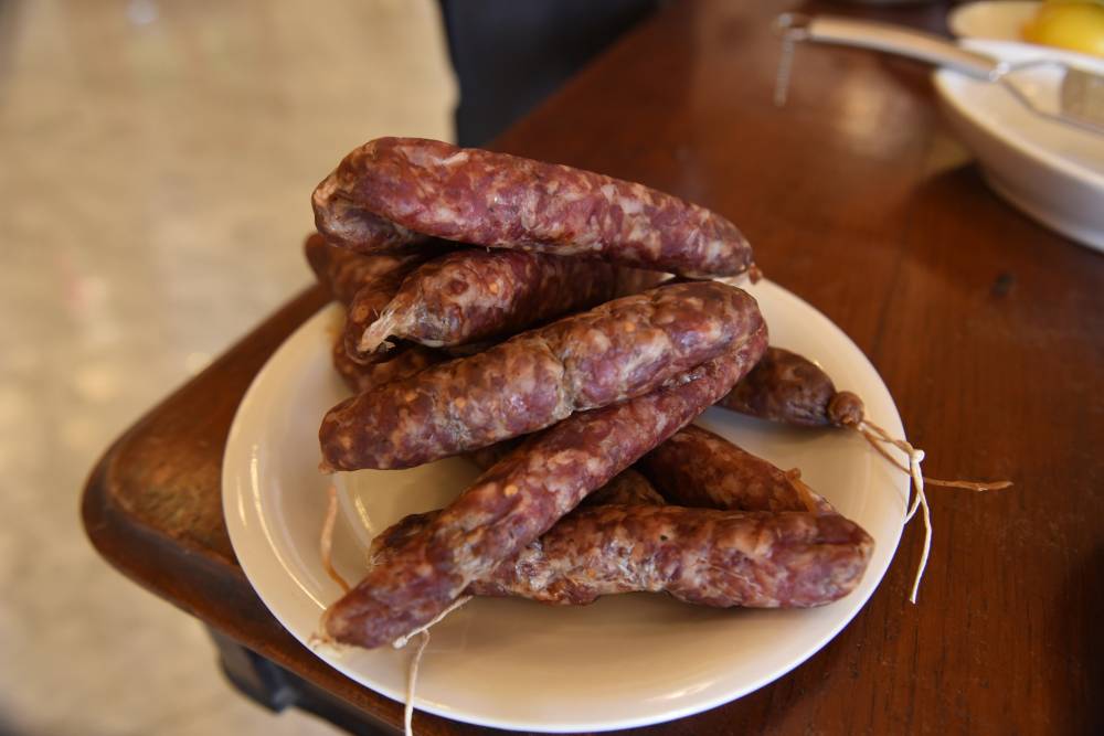 Salted meat sausage was a staple of the Maltese peasantry