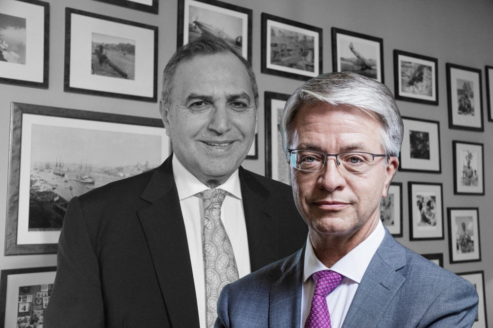 Vertical owner Jacob Agam has filed a lawsuit against BNP Paribas CEO Jean-Laurent Bonnafé (inset)