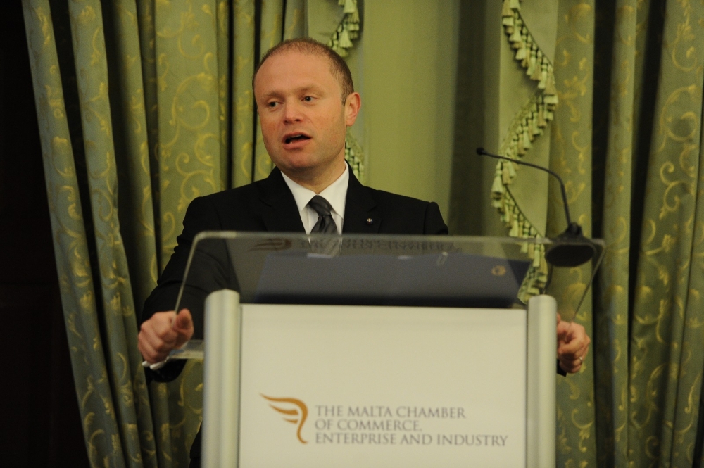 Prime Minister Joseph Muscat said a metro would only be feasible if the country's population grew significantly (File Photo)