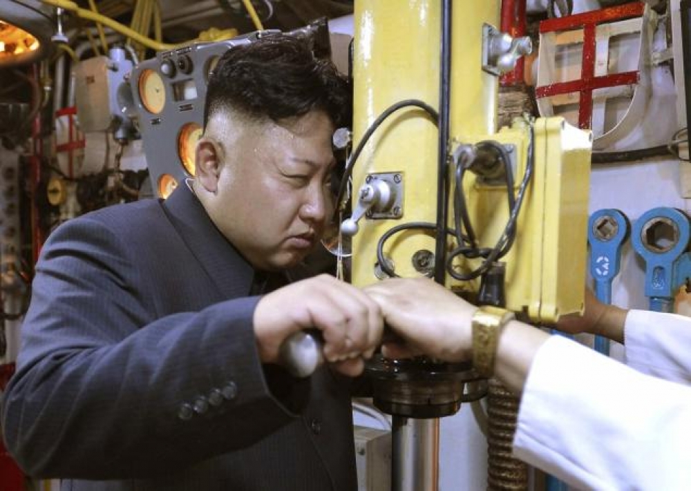 Kim Jong-un supervised firing of the