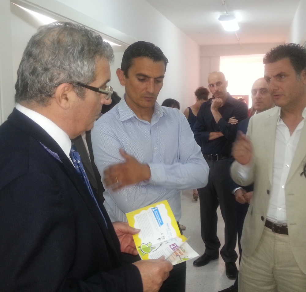 Education Minister Evarist Bartolo at the launch of the learning centre at Inspire