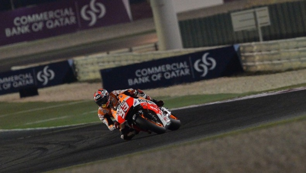 Márquez secures pole for MotoGP opener in Qatar