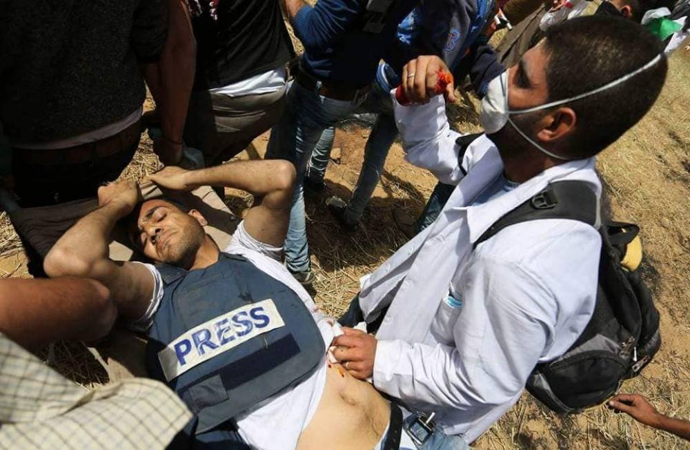 Journalist killed by Israeli forces while covering protests