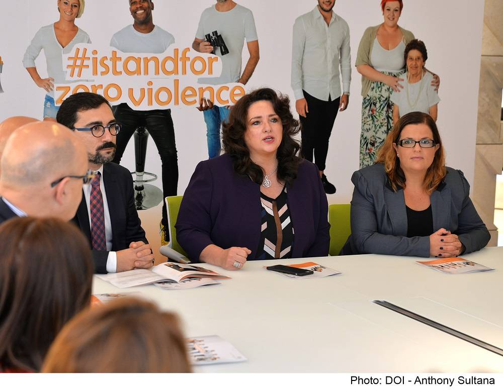 Equality minister Helena Dalli today launched a National Strategy on Gender-Based Violence and Domestic Violence