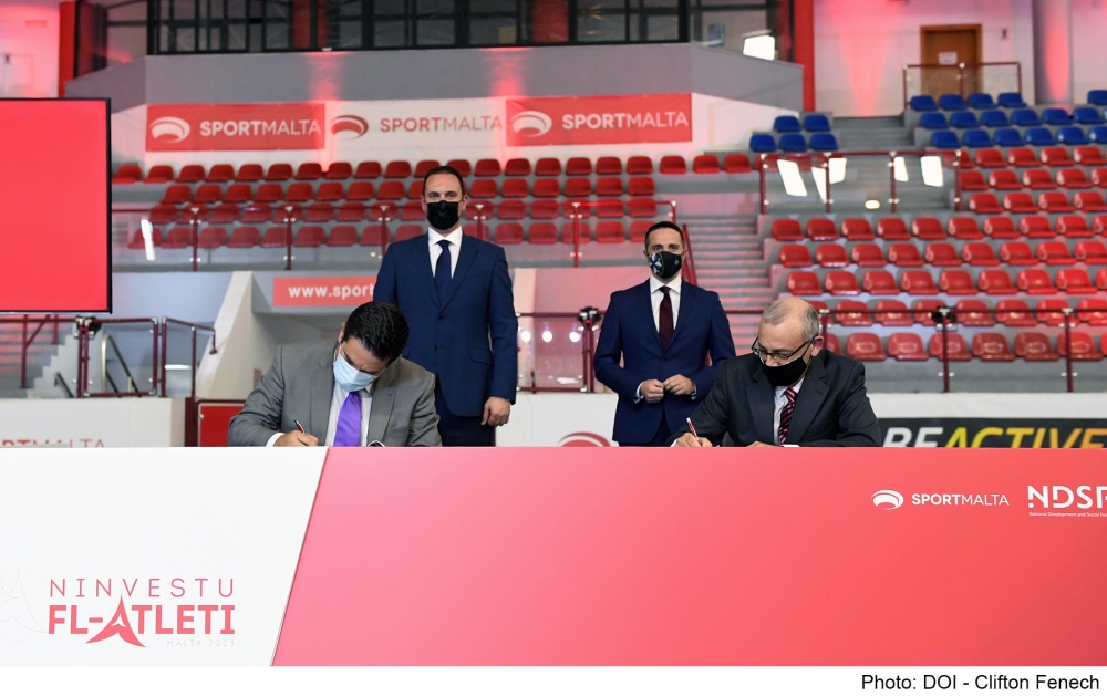 Sports associations get €5 million assistance ahead of small nations games in 2023