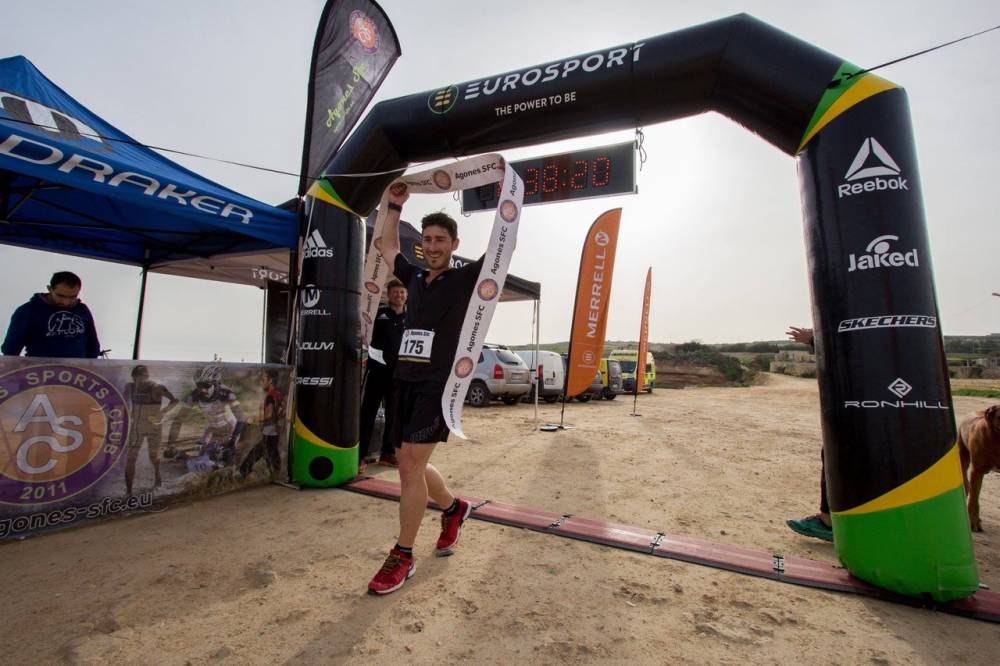 Ryan Farrugia clinches another win, Carmen Hili secures first trail win at Eurosport Trail Running League