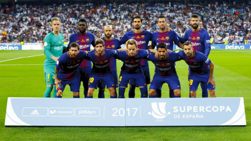 Barcelona beat Sevilla in Morocco to win this season's Supercopa de Espana