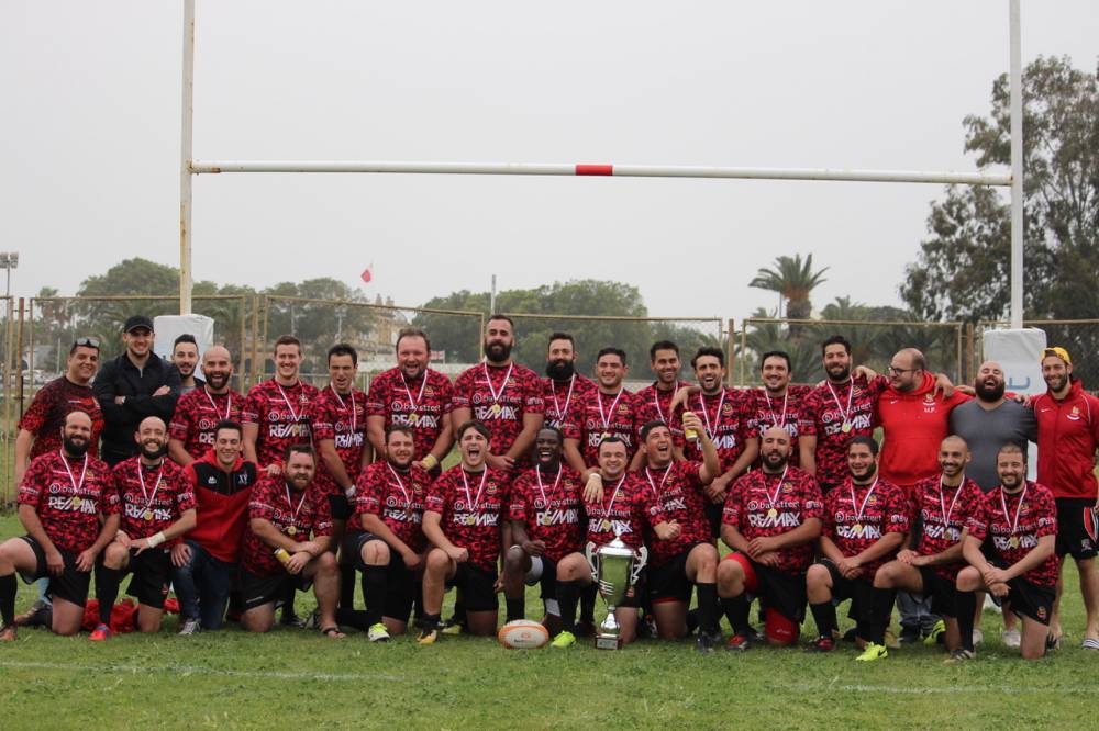 Stompers Re/Max win the MeDirect Cup from Overseas