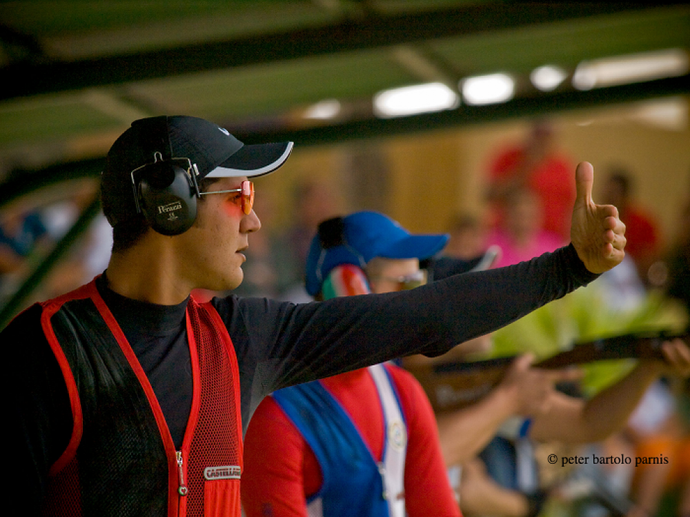 Maltese shooter William Chetcuti, who is competing in the Men's Trap event