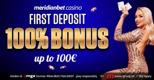 Meridianbet welcomes new players with special First Deposit Bonus