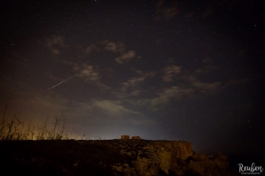 Magnificent meteor shower caught on camera