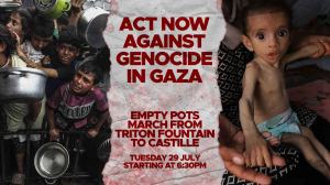 Protest to call on Maltese Government to act against the Gaza famine