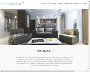 The Shoreline presents an outward looking position via its website