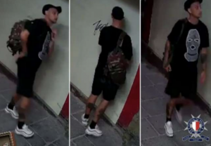 Man arrested over series of graffiti drawings