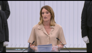 Roberta Metsola calls for urgent diplomacy and an end to Gaza violence