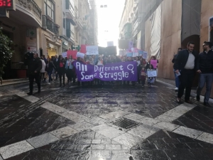 ‘We’re not bodies, we have names’ – activists march in Valletta on Women’s Day