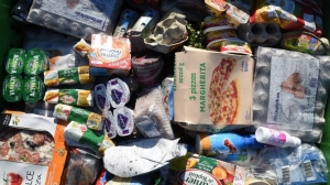 Unsold supermarket food finding its way to charity, staff... and the bin