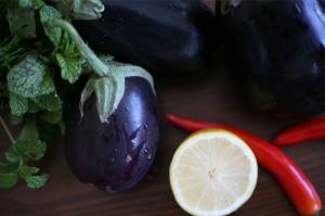Three recipes from around the world with local aubergines