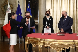 Bernard Grech sworn in as Opposition leader