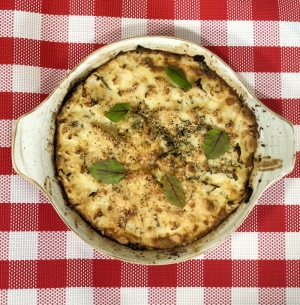 Cheesy cauliflower bake