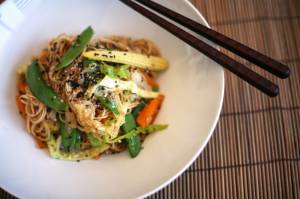 Veggie chow mein