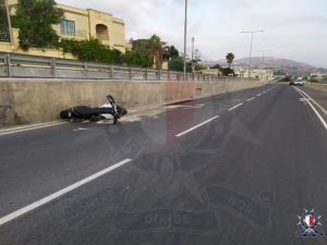 Man seriously injured in traffic accident