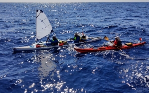 Maltese duo in 1,000km kayak quest round Sicily paddle for charity