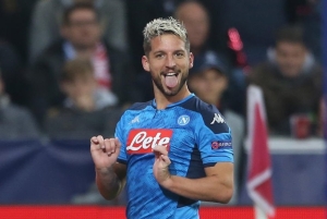 Mertens equals Hamsik as Napoli’s joint-top scorer