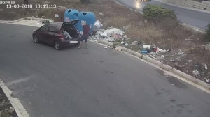 Man discovers it's illegal and expensive to dump garbage on the pavement at bring-in sites