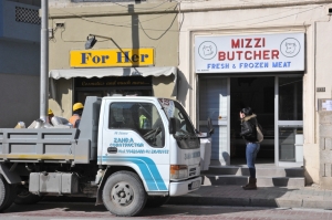 Shop owner has lucky escape as the roof of her shop collapses in Fgura